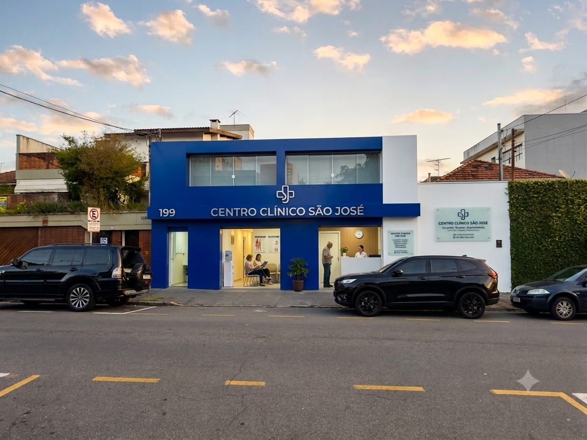 Fachada do Centro Clínico São José — São Bernardo do Campo
